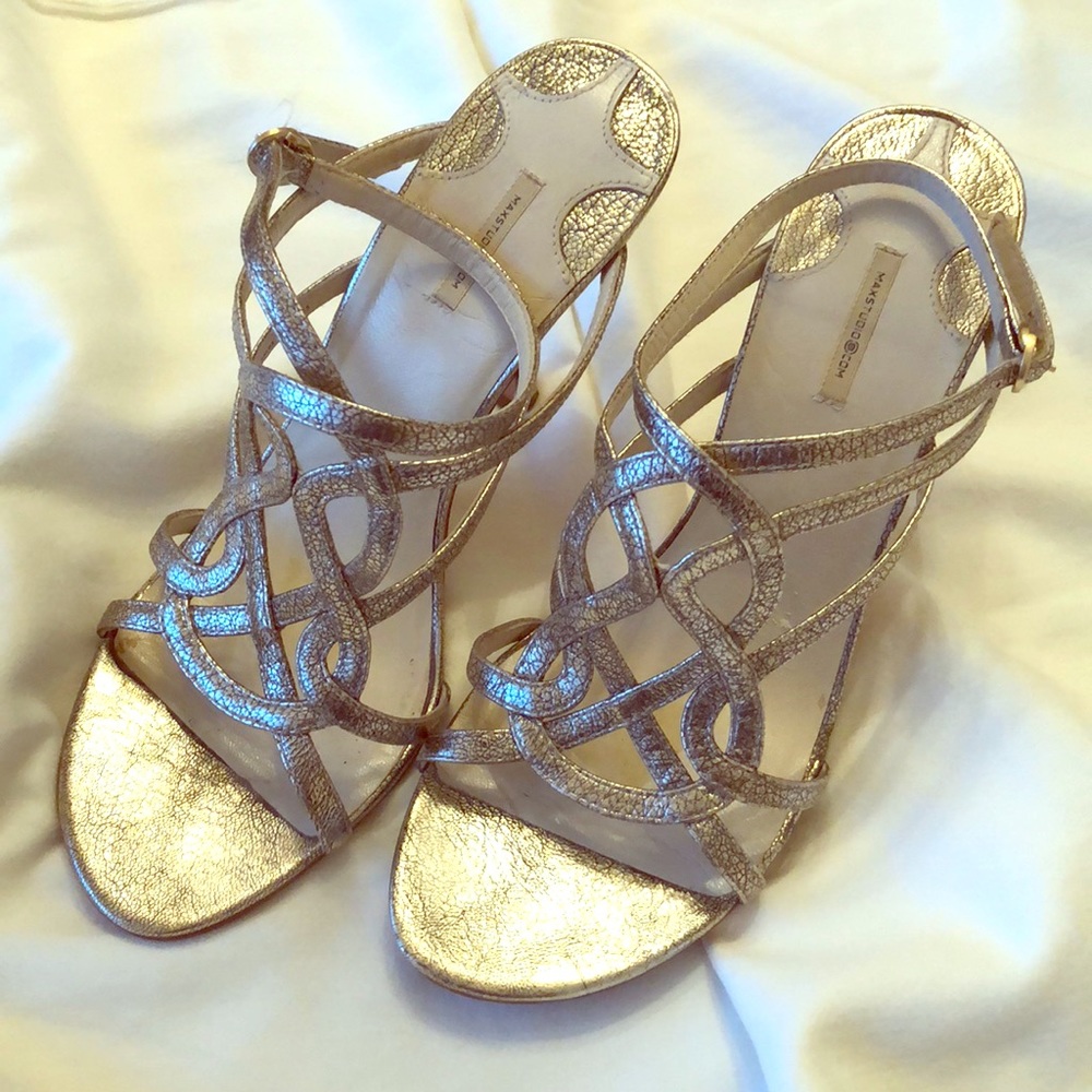 Max Studio Gold Sandals